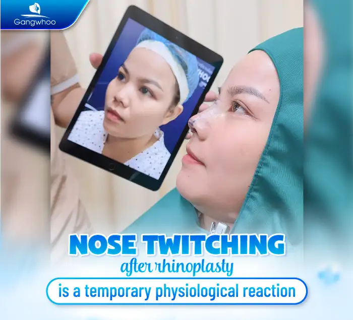 Is nasal twitching after rhinoplasty a complication? What are the causes?