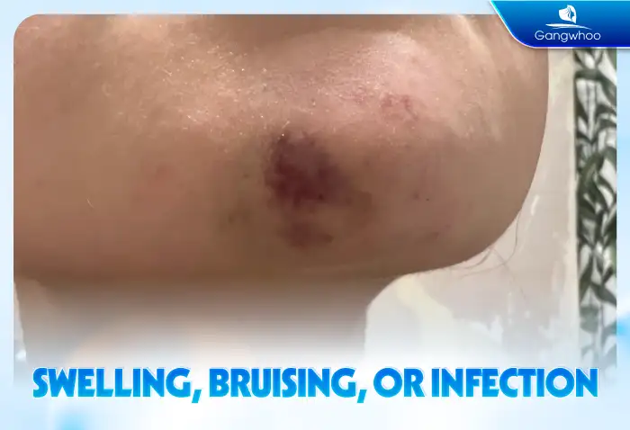 Is jaw shaving painful? Does it cause any complications?