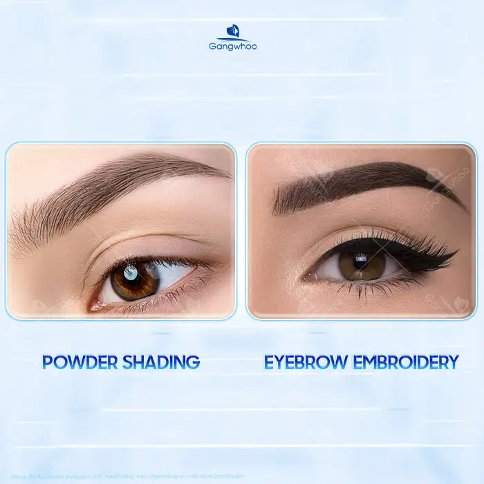 Should You Choose Powder Shading or Eyebrow Embroidery? What’s the Difference?