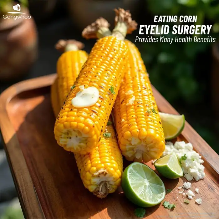 Can you eat corn after eyelid surgery? Important dietary notes when eating corn