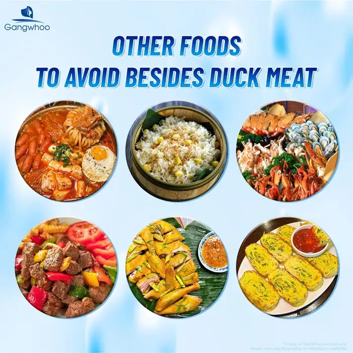 Can you eat duck meat after eyelid surgery? How long should you avoid duck meat?