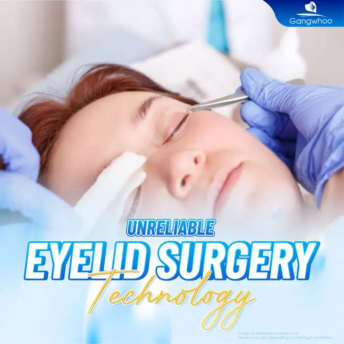 What causes sunken eyelids after double eyelid surgery? Can it be corrected?