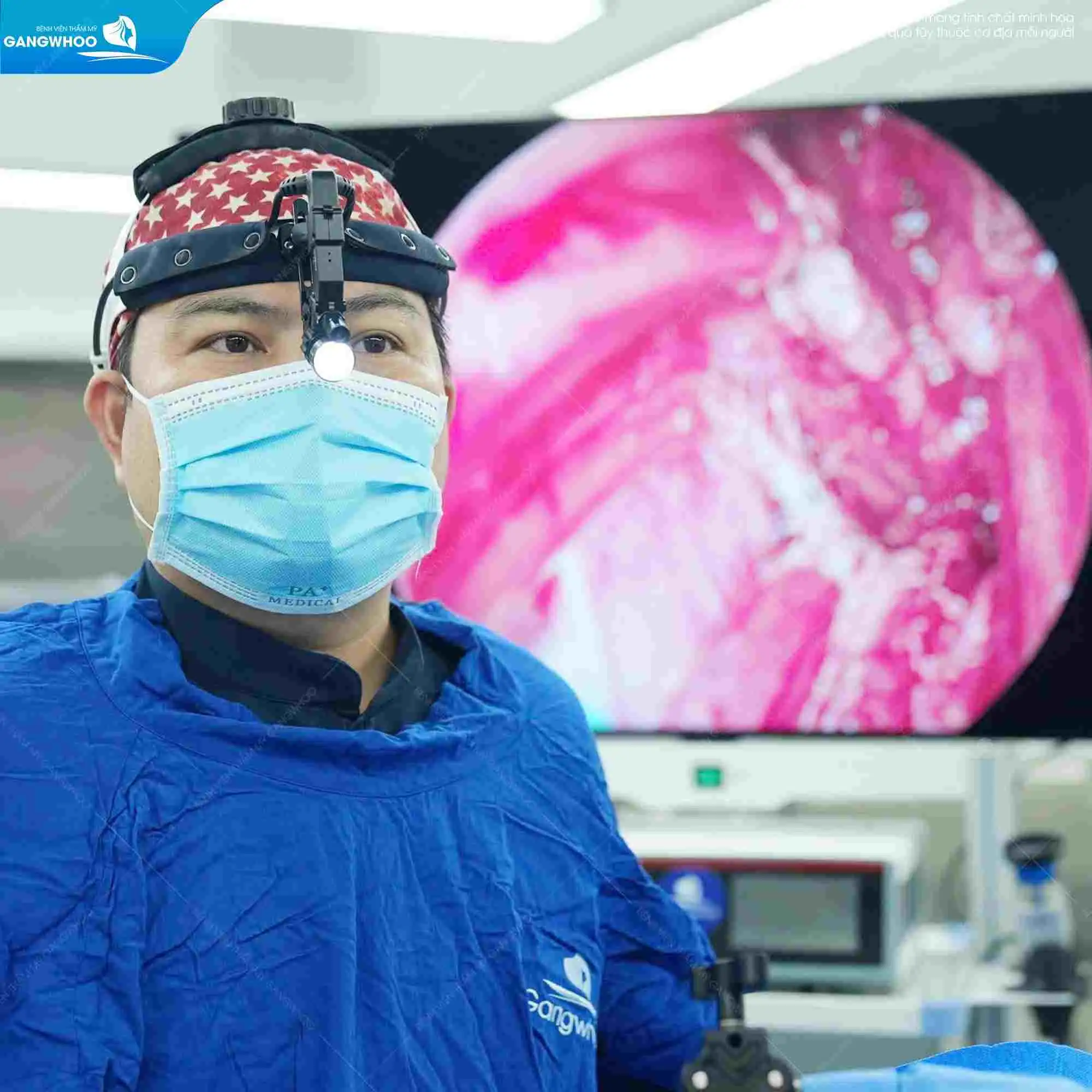 Gọt hàm tại BVTM Gangwhoo với trang thiết bị hiện đại hạn chế sưng bầm