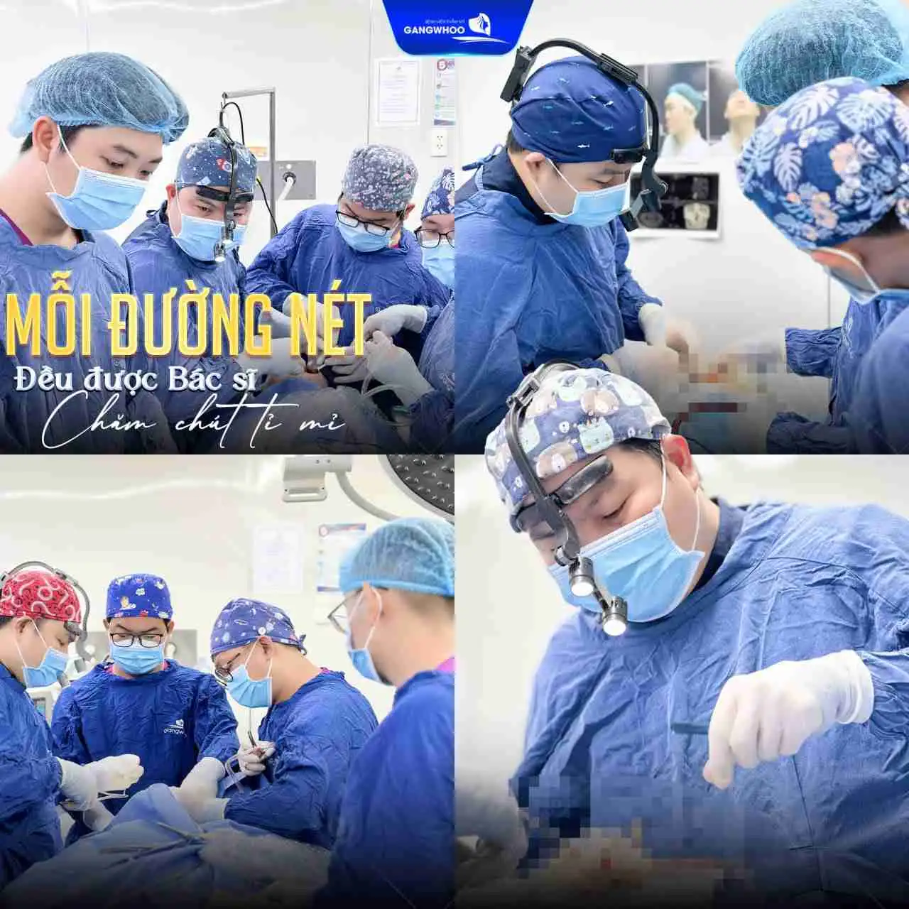 Hạ Gò Má tại BVTM Gangwhoo sẽ được các bác sĩ chuyên môn cao thực hiện cùng công nghệ hiện đại