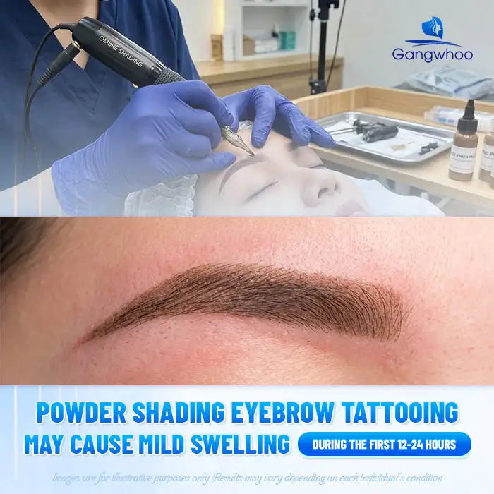Does Powder Brows Cause Swelling? How Long Does the Swelling Last?