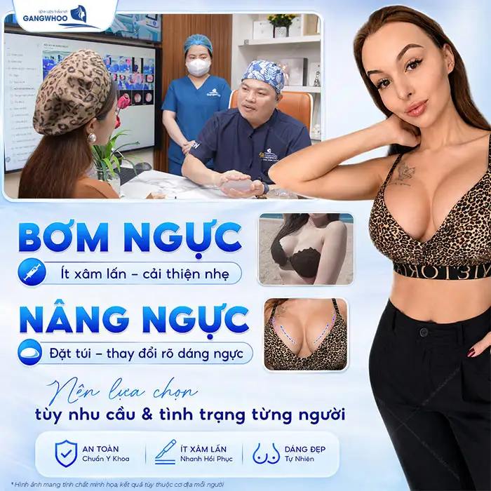 Bơm Ngực Khác Gì Nâng Ngực? Bác Sĩ Giải Đáp Chi Tiết