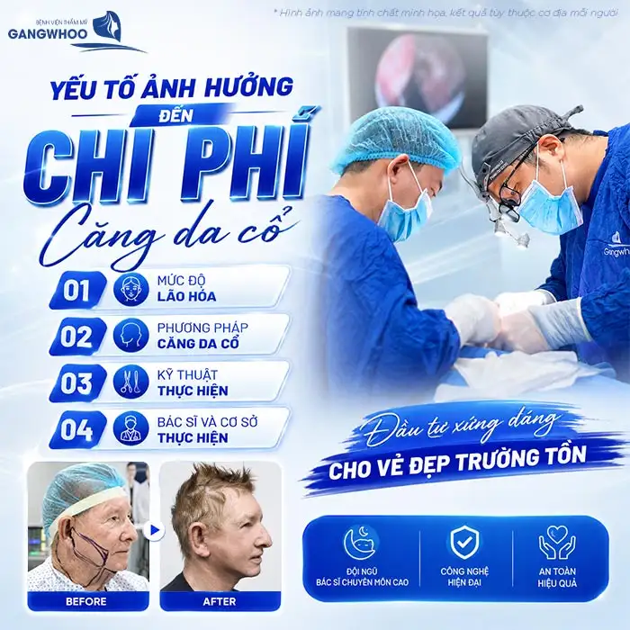 Căng Da Cổ Giá Bao Nhiêu Tiền? Bảng Giá Căng Da Mới Nhất