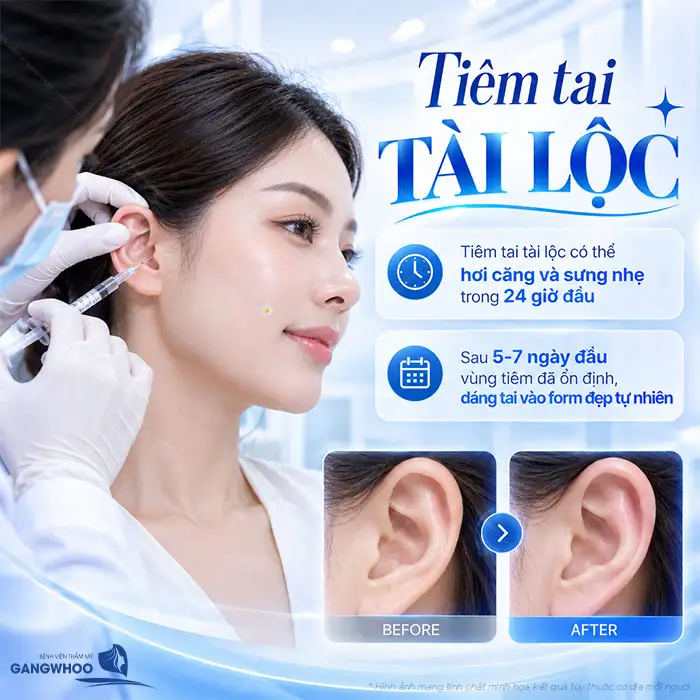 Tiêm Tai Tài Lộc Có Đau Không? Có Cần Gây Tê, Sưng Đau Bao Lâu?